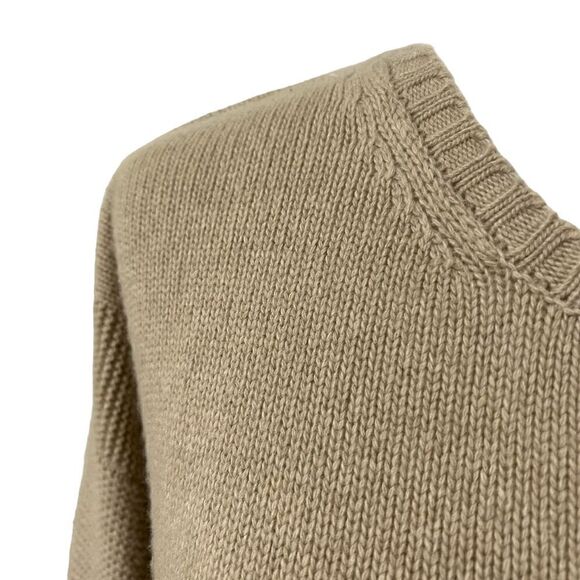 CHINTI & PARKER Medium Women’s Beige Wool-Cashmere Blend Sweater - Picture 2 of 12